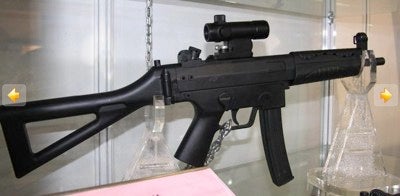 28797562 tm Chinese MP5 style 9mm submachine gun photo
