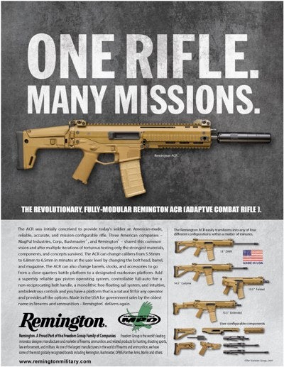 Bushmaster Acr Is Now Remington Acr The Firearm Blogthe Firearm Blog