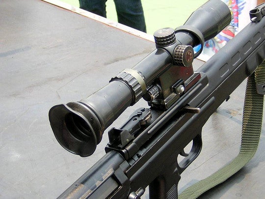 kahles 02 tm tfb Kahles scope for the Chinese QBU 88 Designated Marksman Rifle photo