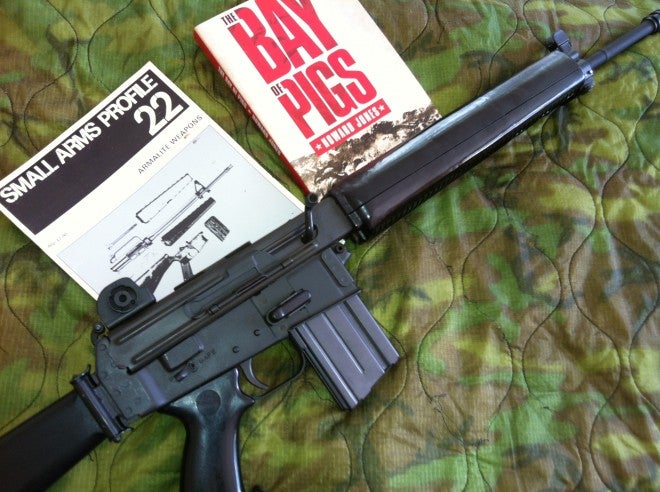 Armalite AR-180 was popular with Cuban exile commandos in the late 60s.