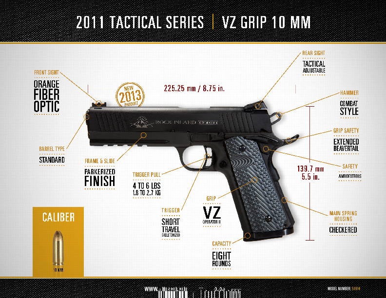 12 - 10mm Tactical VZ Spec Sheets copy