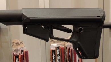 The CBR comes standard with a Magpul ACS-L butt stock.