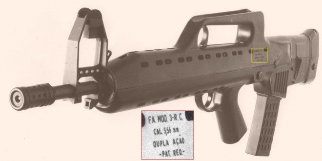 Brazilian LAPA FA-03 Bullpup Rifle