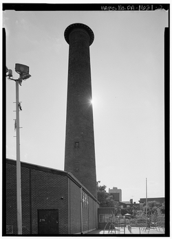 Sparks Shot Tower, 129-131 Carpenter Street, Philadelphia, Philadelphia County, PA