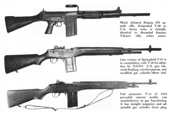Image result for firearms of the 1950's