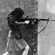 Female IRA fighter, 1970s
