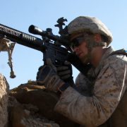 Defense.gov_News_Photo_101101-M-6340O-058_-_U.S._Marine_Corps_Lance_Cpl._Steven_J._Zandstra_provides_security_at_a_checkpoint_in_Sangin_Helmand_province_Afghanistan_on_Nov._1_2010