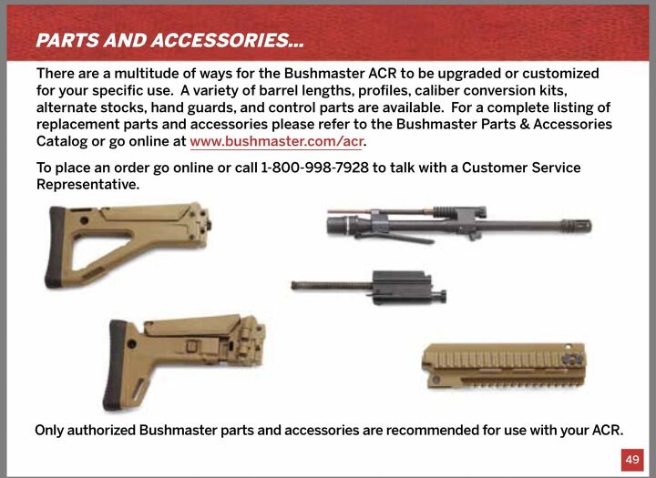 Bushmaster Releases Factory Sbr Acr The Firearm Blogthe Firearm Blog
