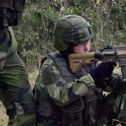 Swedish Armed Forces: Sub-Machine gun MP7 and Automatkarbin 416/417