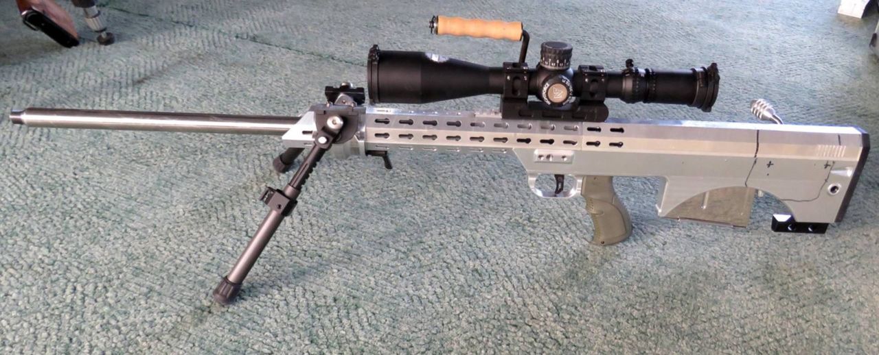 SKAT GM-200 and Prototype Bullpup Modular Bolt Action Rifles (12)