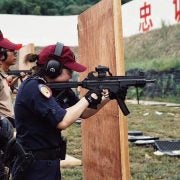 China SMG 9mm training