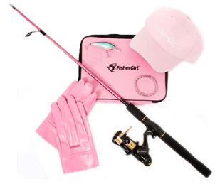 Pink Fishing Rod And Reel-1