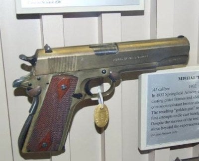 Bronze 1911 Pistol