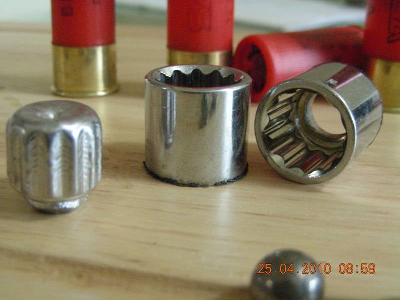 Guest Post Homemade tactical sights, and Brenneke-type Shotgun slugs Part 7...