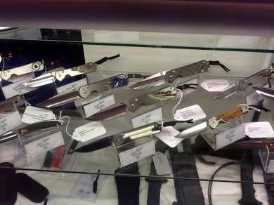 Stunning knives from Chris Reeve collection