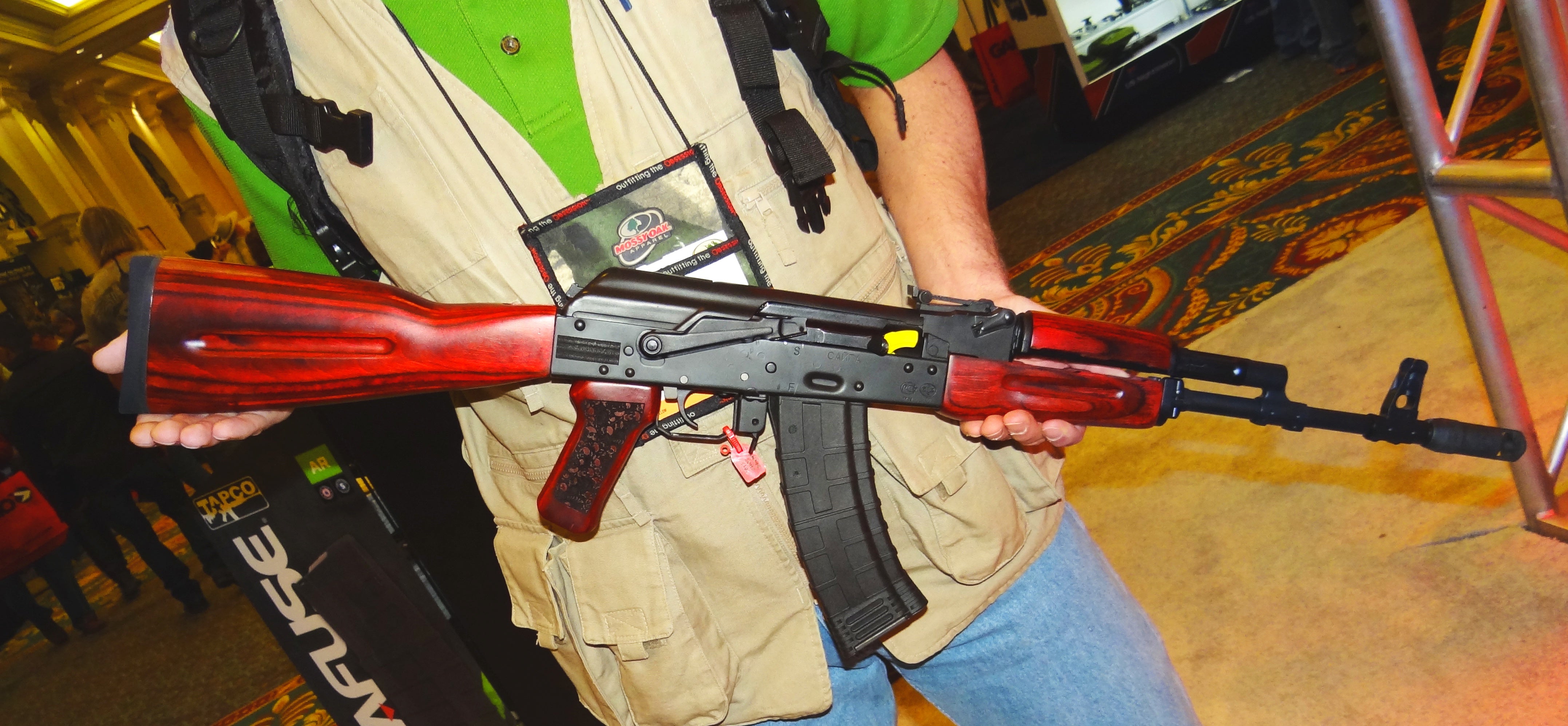 En nat Indkøbscenter Disciplin TimberSmith Red AK-47 Stock Set -The Firearm Blog
