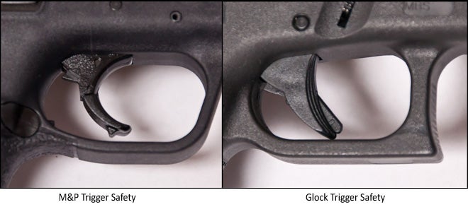 M&P9 vs. Glock Trigger