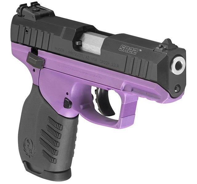ruger SR22 purple
