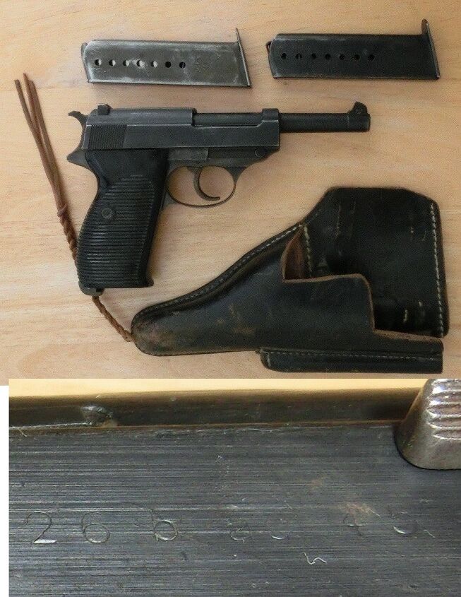 Walther bring-back P38rescued from the Phoenix gun buyback