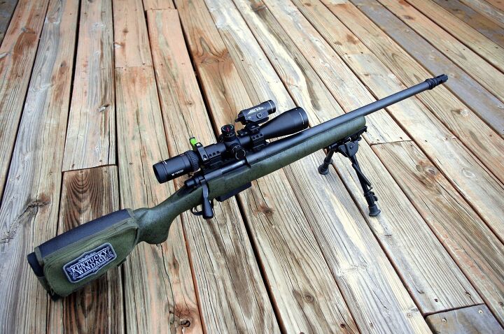 Streamlight TLR1S mounted on my Remington 700 SPS tactical. If you live in a jurisdiction that allows you to hunt predators or feral hogs at night the Thorntail Offset allows you to utilize your existing lights. A green or red lens paired with the Streamlight TLR1S would be an awesome combination. 