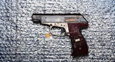 Homemade semi pistol