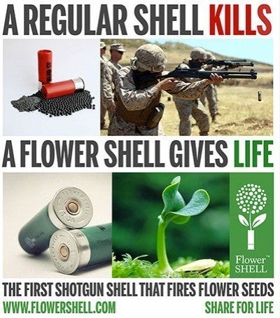 A shotgun shell loaded with plant seeds -The Firearm Blog