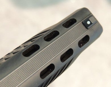 The machined vents on the PPQ M2 provide a nice visual appearance and some heat dissipation.