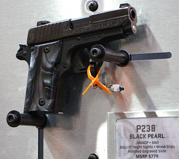 SIG P238 Black Pearl pistol
