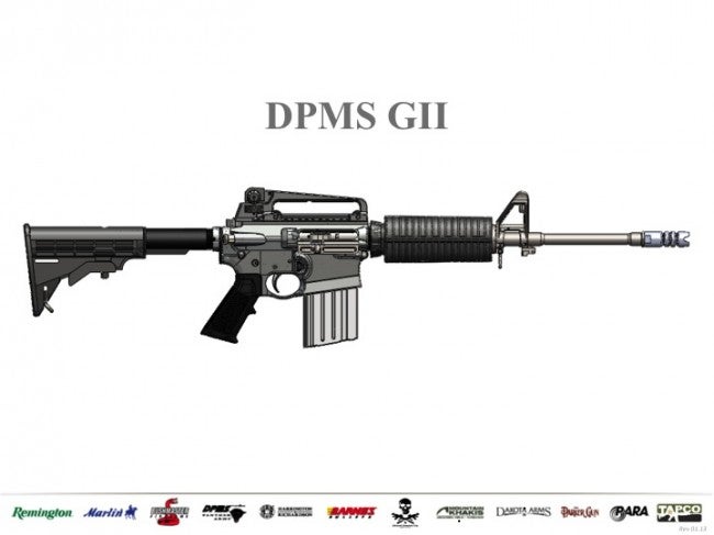 New DPMS .308 R-25 Gen II. 