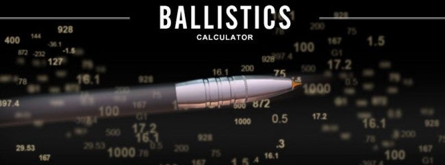 Federal Ammo Ballistics Chart