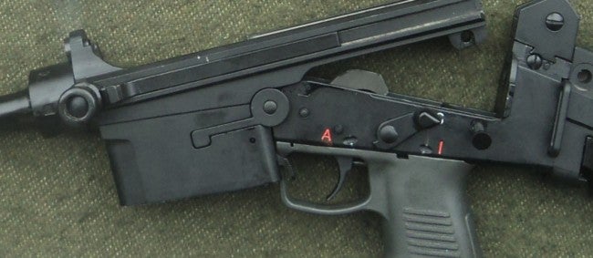 Disassembled IA2 assault rifle 3