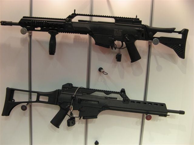 Return to H&K HK243 S SAR and S TAR Semi-Automatic G36 Rifle LOT Of Exc...