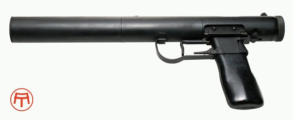 A Mk.I 9x19mm Welrod from the collection at the National Firearms Centre, Leeds, UK (Image courtesy Anders Thuygesen)