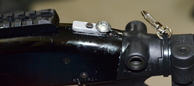3.Y-man fixes improvised Mossberg 500A Safety Button