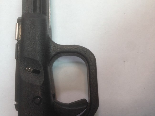 Trigger Guard Horn Removed