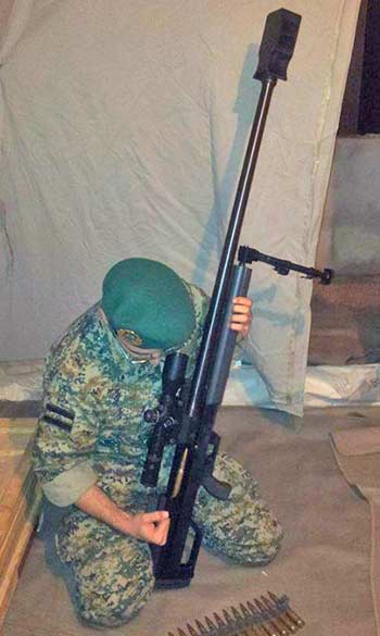 iranian sniper rifle