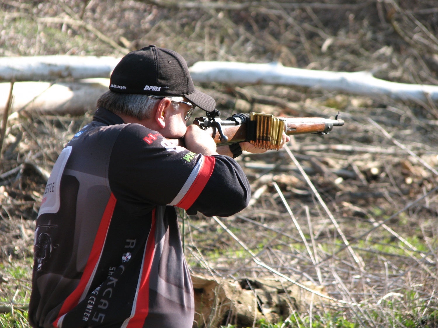 One of the participants in the Military Rifle Competition from April 2010.