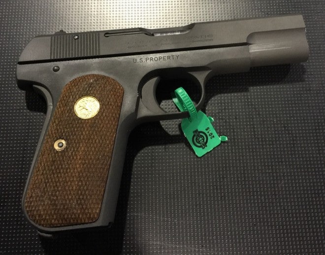New-production Colt 1903 pocket pistol