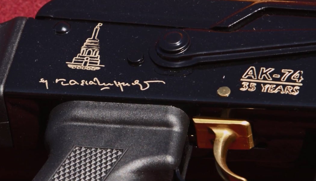 Kalashnikov autograph 2