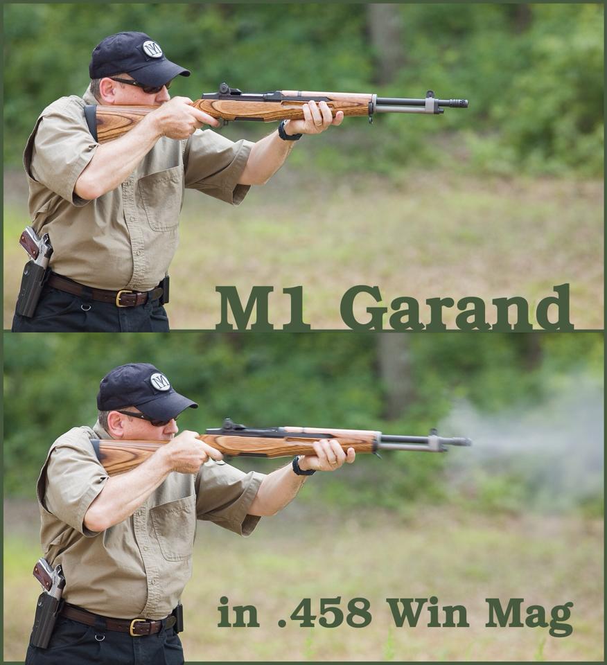 OOOD: McCann Industries .458 Win Mag Garand.