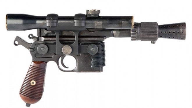The Mauser C96 Inspired Star Wars DL-44 Han Solo Blaster 