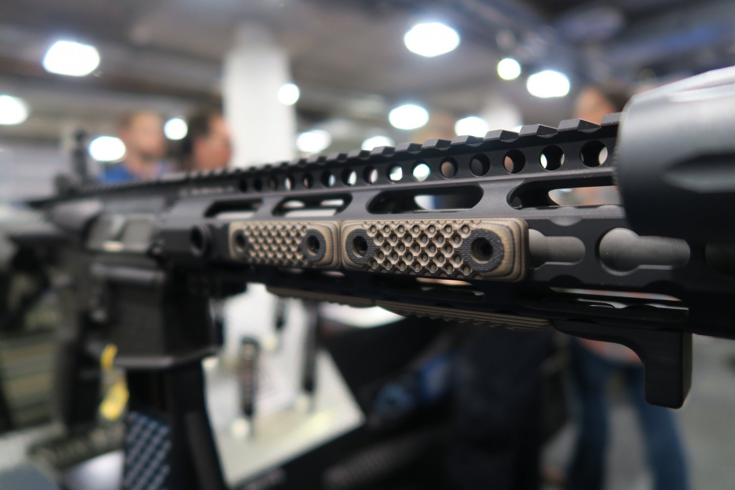 ...this year at SHOT they introduced their new line of Keymod rail covers u...