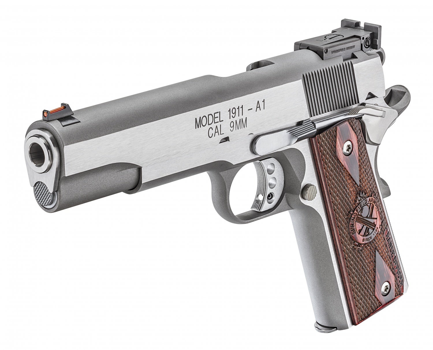 TFBTV SHOT Show Preview Hands on with the New Springfield Stainless Range Officer 1911 The