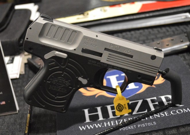 SHOT 2016] Heizer Defense PKO-45 Pistol -The Firearm Blog
