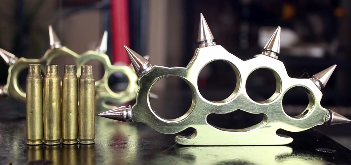 Recycled Brass: DIY Brass Knuckles -The Firearm Blog