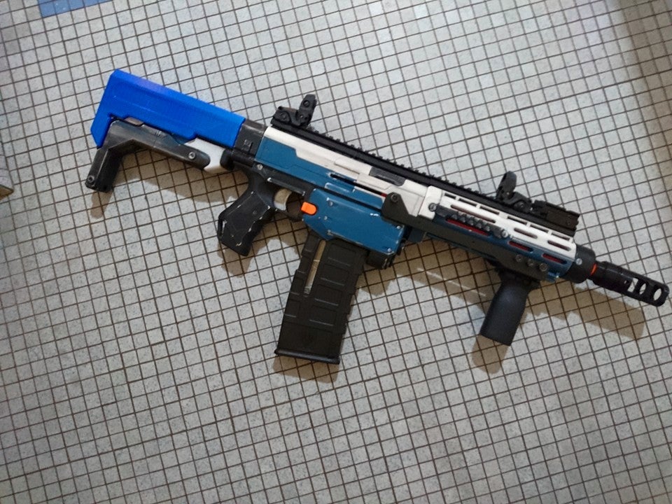 POTD: Nerf Inspired AR15 Pistol.
