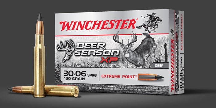 30-30 Winchester (150 grain), 7mm-08 (140 grain), and 300 Blackout (150 gra...