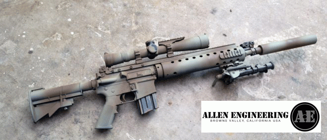 Allen Engineering And The Silencer For The MK12 -The Firearm Blog