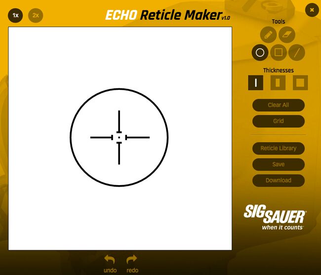 reticle maker