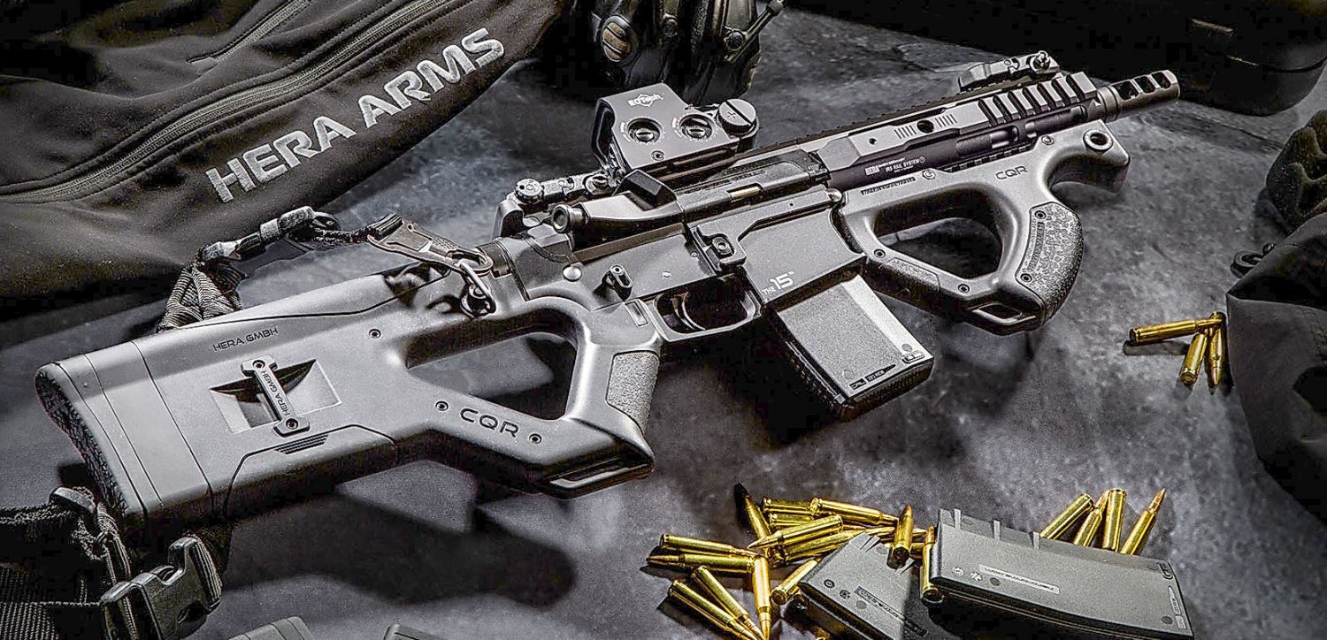 HERA Arms CQR Stock and CQR Front grip - The Firearm BlogThe Firearm Blog